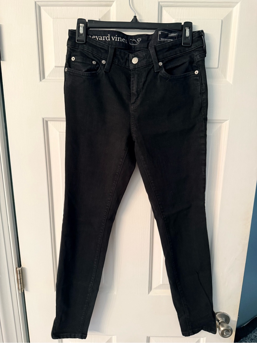 Vineyard Vines Women's Black Skinny Jeans - Stretch Denim
